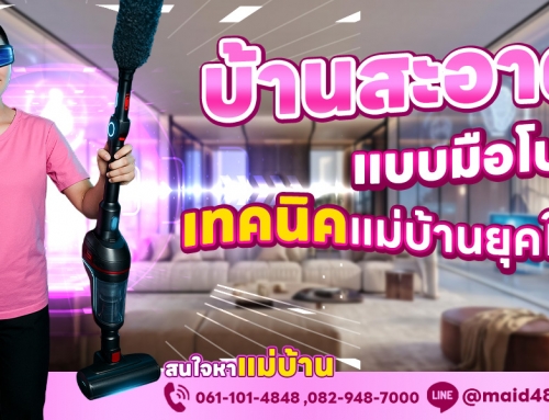 บ้านสะอาดแบบมือโปร เทคนิคแม่บ้านยุคใหม่￼
