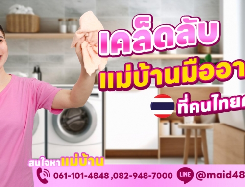 เคล็ดลับแม่บ้านมืออาชีพที่คนไทยควรรู้ – ดูแลบ้านให้สะอาดเหมือนใหม่ทุกวัน￼